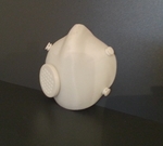  Functional gas mask v2  3d model for 3d printers