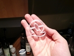  Cookie cutter - letters  3d model for 3d printers