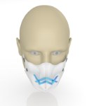  Alan walker coronavirus protection mask (covid-19) mod 2 #3dvscovid19  3d model for 3d printers