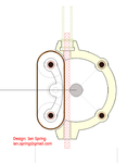 Modelo 3d de V1. ultimaker2 nuevo alimentador de vivienda de prueba p1 para impresoras 3d