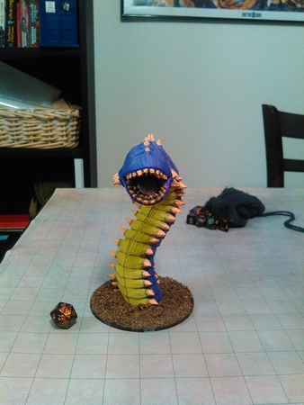  Spice worm  3d model for 3d printers