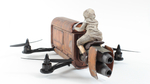 Modelo 3d de Rey del speeder bike quadcopter para impresoras 3d