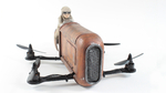  Rey's speeder bike quadcopter  3d model for 3d printers