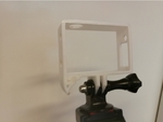 Modelo 3d de De liberación rápida gopro hero marco para impresoras 3d