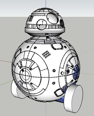 BB-8 : Motorized and Remote Controlled