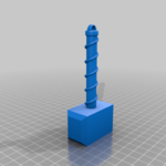 Modelo 3d de Thors hammer para impresoras 3d