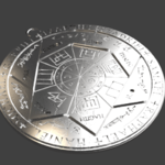  Seal of the 7 archangels  3d model for 3d printers