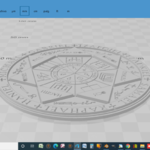 Modelo 3d de Sello de los 7 arcángeles para impresoras 3d