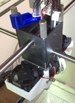Modelo 3d de Cabezal de impresión de la parte inferior de la modificación para impresoras 3d