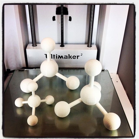 Methane molecule