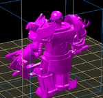  The emperor of mankind  3d model for 3d printers