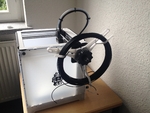  Ultimaker mount for low friction spool holder combined with loose filament spool  3d model for 3d printers