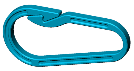  Carabiner  3d model for 3d printers