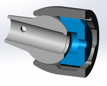 Modelo 3d de La articulación de rótula para impresoras 3d