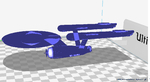  Uss enterprise original series  3d model for 3d printers