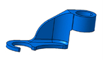 Modelo 3d de Bowden clip para impresoras 3d