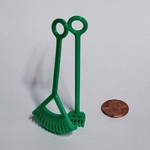  Beard hoe and rake  3d model for 3d printers