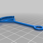  Beard hoe and rake  3d model for 3d printers