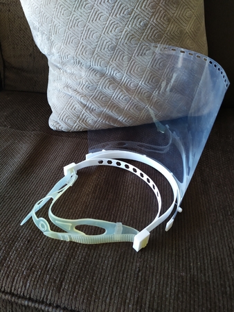  Modified protective support for a mask strap :o)  3d model for 3d printers