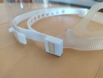  Modified protective support for a mask strap :o)  3d model for 3d printers