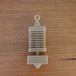  3d printing keychain (hot end)  3d model for 3d printers