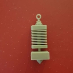  3d printing keychain (hot end)  3d model for 3d printers