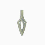  Double arrowhead jewel  3d model for 3d printers