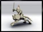  Goblin knight  3d model for 3d printers