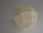 Modelo 3d de Tom dixon etch shade inspirado de la lámpara para impresoras 3d