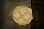  Tom dixon's etch shade inspired lamp  3d model for 3d printers