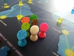  Pandemic pawns  3d model for 3d printers