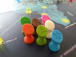  Pandemic pawns  3d model for 3d printers