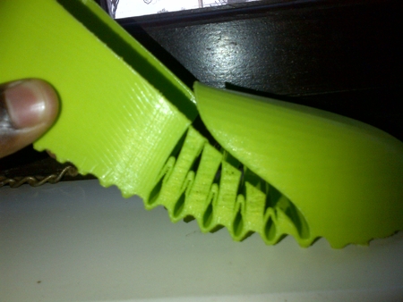 Flexible Plastic Shoe