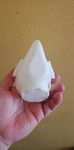  Mask covid19 with pillars  3d model for 3d printers