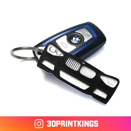 Modelo 3d de Bmw serie 1 (f20-1) - clave de la cadena de para impresoras 3d