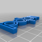  Dec pdp-11 keyring keyfob  3d model for 3d printers