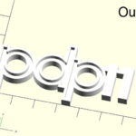 Modelo 3d de Dec pdp-11 llavero mando para impresoras 3d