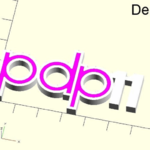  Dec pdp-11 keyring keyfob  3d model for 3d printers