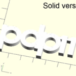 Modelo 3d de Dec pdp-11 llavero mando para impresoras 3d