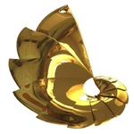 Modelo 3d de Espiral pendiente para impresoras 3d