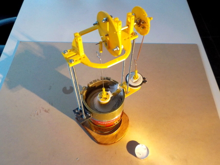  Stirling engine gamma in kit - kit 1- stirling engine  3d model for 3d printers