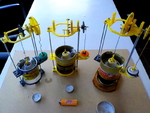  Stirling engine gamma in kit - kit 1- stirling engine  3d model for 3d printers