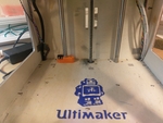  New z endstop/limit location for calibration a-la um2 on umo+  3d model for 3d printers