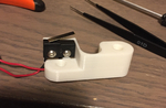  New z endstop/limit location for calibration a-la um2 on umo+  3d model for 3d printers