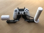  Ps4 dualshock joystick hotas / hosas  3d model for 3d printers