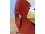  Iron man helmet, articulated, wearable  3d model for 3d printers