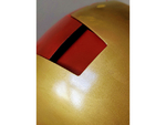 Modelo 3d de Iron man casco, articulado, ponible para impresoras 3d