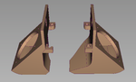  New fan duct for um2  3d model for 3d printers