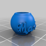  My customized bracelet charm  3d model for 3d printers