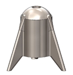  Spacex starhopper  3d model for 3d printers